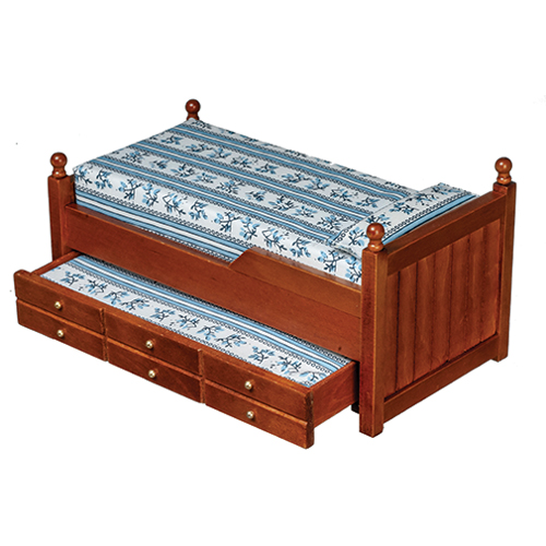 Walnut Trundle Bed